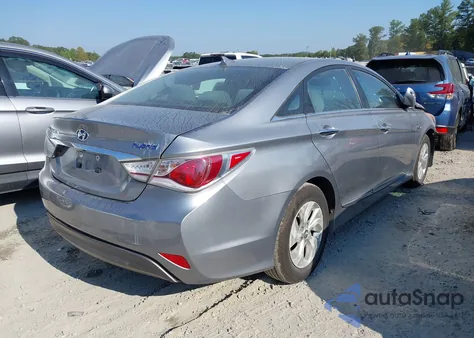 2014 Hyundai Sonata Hybrid из США, поврежденный, VIN KMHEC4A48EA118090